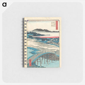 アートメモ帳-Sugatami Bridge, Omokage Bridge, and Jariba at Takata
 - 歌川 広重 Memo.