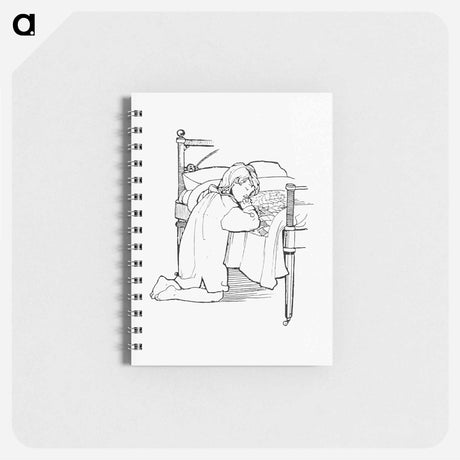 アートメモ帳-Child Praying Before Bed
 - 大英図書館 Memo.