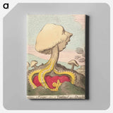 アートパネル-An Excrescence; - Afungus; - Alias - A Toadstool Upon a Dung-Hill
 - イェール大学アートギャラリー Canvas.