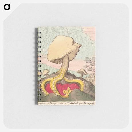 アートメモ帳-An Excrescence; - Afungus; - Alias - A Toadstool Upon a Dung-Hill
 - イェール大学アートギャラリー Memo.