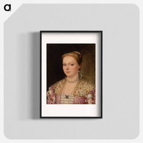 アートポスター-Portrait of a Lady
 - バーンズ・コレクション Poster.