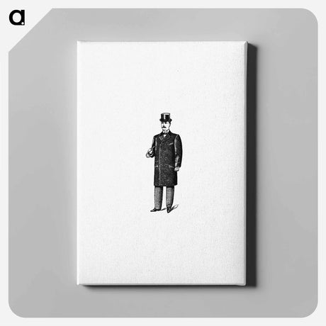 アートパネル-Gentleman Fashion From Cook's Handbook For London
 - 大英図書館 Canvas.