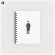 アートメモ帳-Gentleman Fashion From Cook's Handbook For London
 - 大英図書館 Memo.