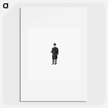 アートポスター-Gentleman Fashion From Cook's Handbook For London
 - 大英図書館 Poster.