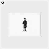 アートポストカード-Gentleman Fashion From Cook's Handbook For London
 - 大英図書館 Postcard.