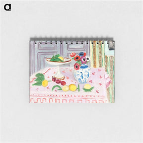アートメモ帳-The Pink Tablecloth - アンリ マティス Memo.