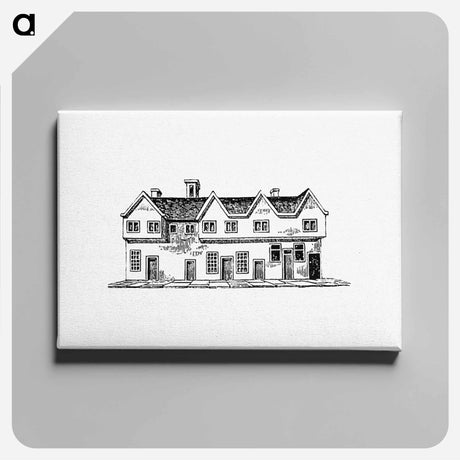アートパネル-House from The History and Gazetteer of the County of Derby
 - 大英図書館 Canvas.