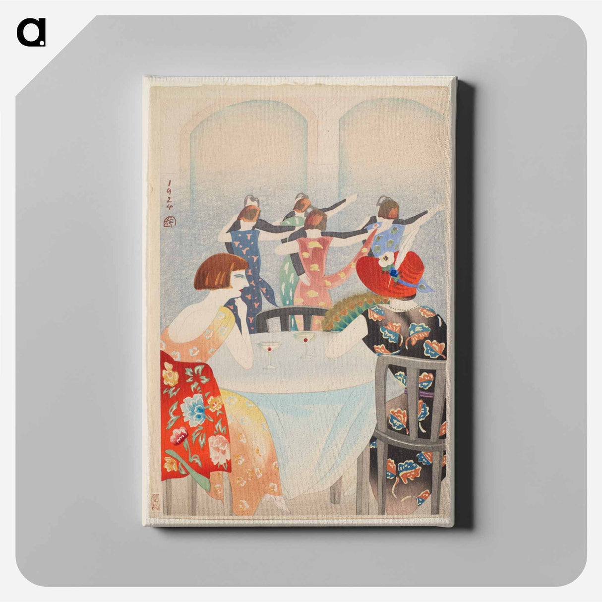 アートパネル-Dancing at the New Carlton in Shanghai
 - セントルイス美術館 Canvas.