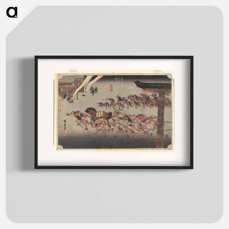アートポスター-Atsuta-jingū, Miya
 - 歌川 広重 Poster.