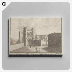 アートパネル-Edgar's Tower at Worcester
 - イェール大学アートギャラリー Canvas.