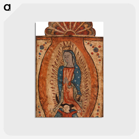 アートポストカード-Our Lady of Guadalupe
 - バーンズ・コレクション Postcard.