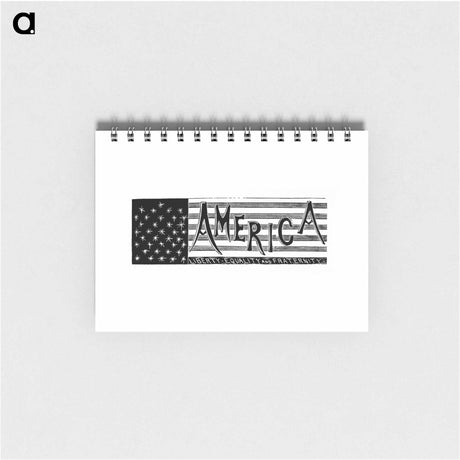 アートメモ帳-America from The World: Round It and Over It
 - 大英図書館 Memo.