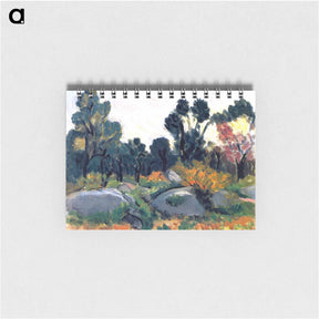 アートメモ帳-Rocks in the Vallée Du Loup - アンリ マティス Memo.