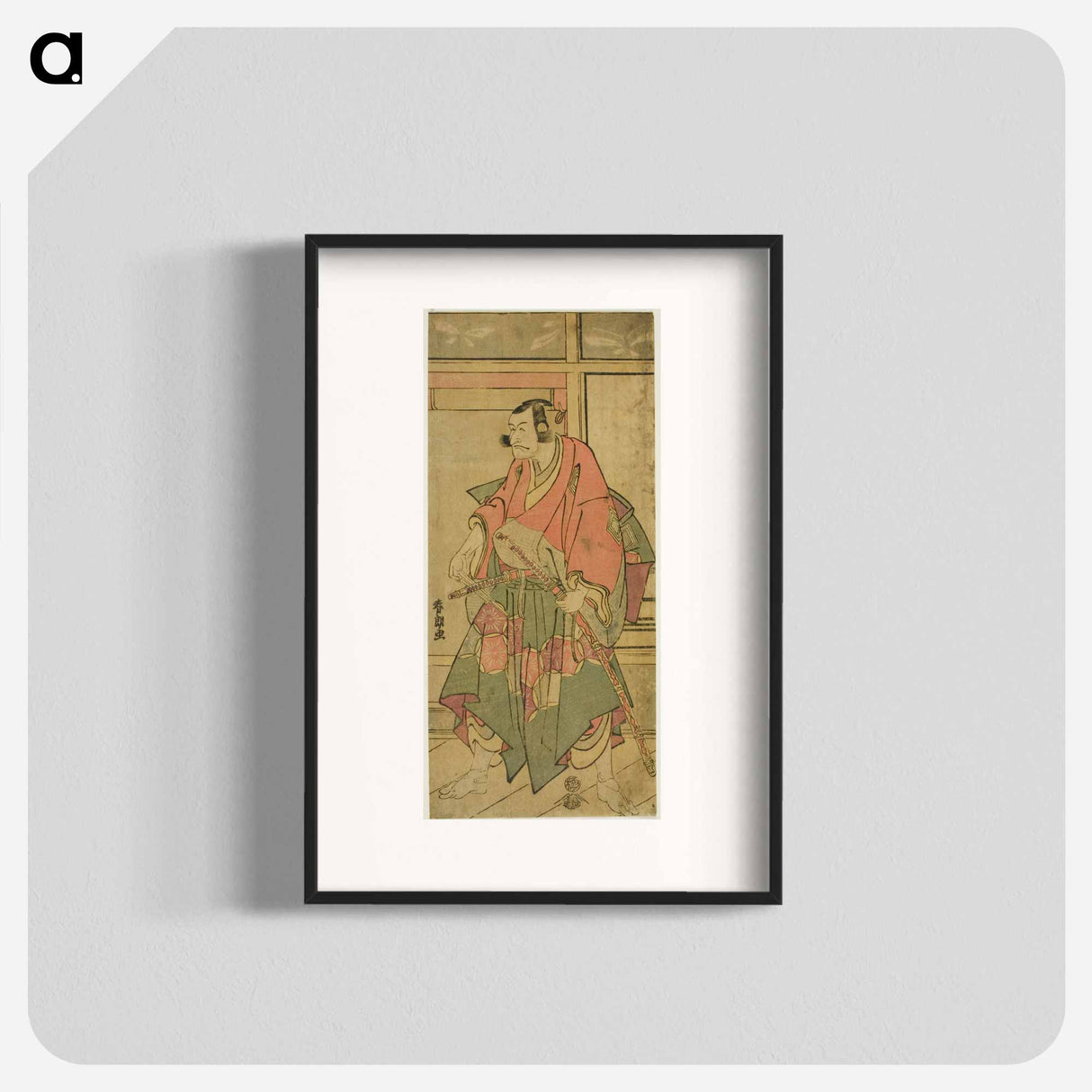 Ichikawa Danjuro VI - Katsushika Hokusai Poster.