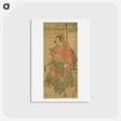 アートポストカード-Ichikawa Danjuro VI - 葛飾 北斎 Postcard.