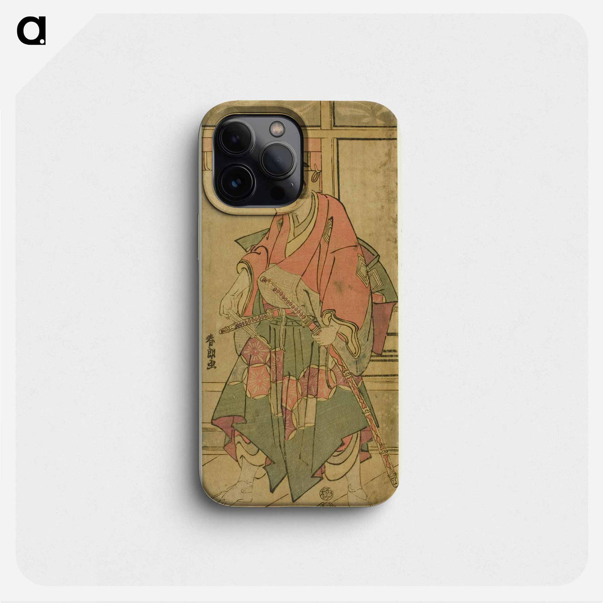 Ichikawa Danjuro VI - Katsushika Hokusai Phone Case.