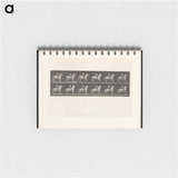 アートメモ帳-Man on Horse
 - エドワード マイブリッジ Memo.