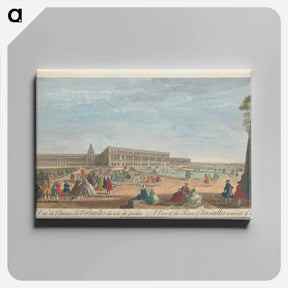 アートパネル-A View of the Palace of Versailles towards ye Garden
 - イェール大学アートギャラリー Canvas.