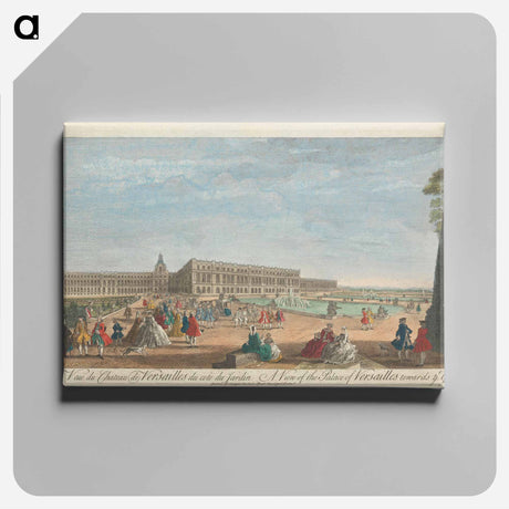 アートパネル-A View of the Palace of Versailles towards ye Garden
 - イェール大学アートギャラリー Canvas.