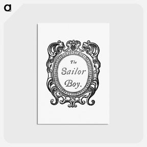 アートポストカード-The Sailor Boy from Real Sailor-Songs
 - 大英図書館 Postcard.