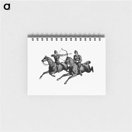 アートメモ帳-The Jazyges from Old And Modern Hungary
 - 大英図書館 Memo.