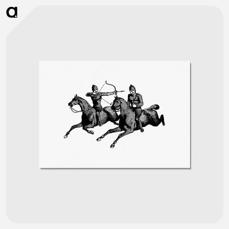 アートポストカード-The Jazyges from Old And Modern Hungary
 - 大英図書館 Postcard.