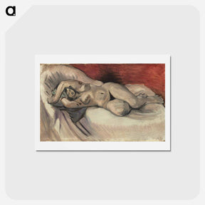 アートポストカード-Reclining Nude - アンリ マティス Postcard.