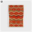 アートポストカード-Germantown Eyedazzler Rug
 - バーンズ・コレクション Postcard.