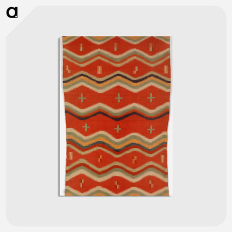 アートポストカード-Germantown Eyedazzler Rug
 - バーンズ・コレクション Postcard.