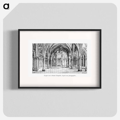 アートポスター-Crypt of the Holy Chapel
 - 大英図書館 Poster.