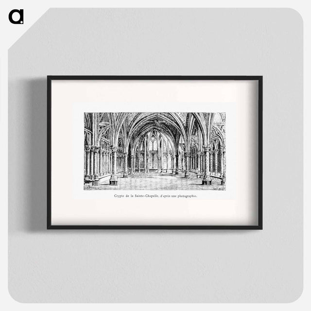 アートポスター-Crypt of the Holy Chapel
 - 大英図書館 Poster.