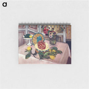 アートメモ帳-Still LIfe, Pineapples, Lemons - アンリ マティス Memo.