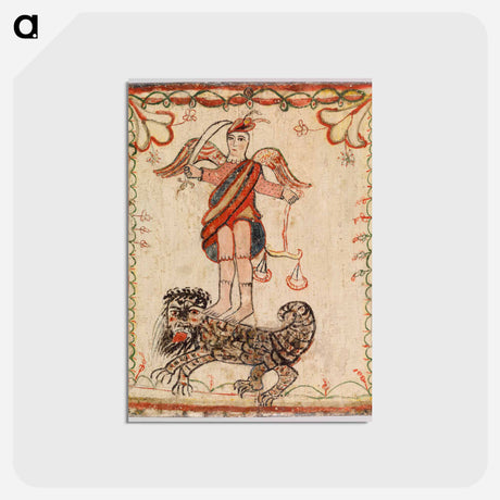 アートポストカード-Saint Michael
 - バーンズ・コレクション Postcard.