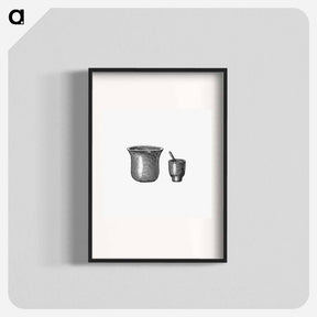 アートポスター-Kitchenware from Portuguese Expedition to Muatianvua Ethnographia and Traditional History of the People of Lunda
 - 大英図書館 Poster.