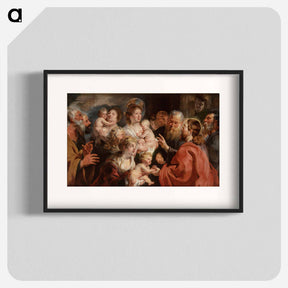 アートポスター-Suffer the Little Children to Come Unto Me
 - セントルイス美術館 Poster.