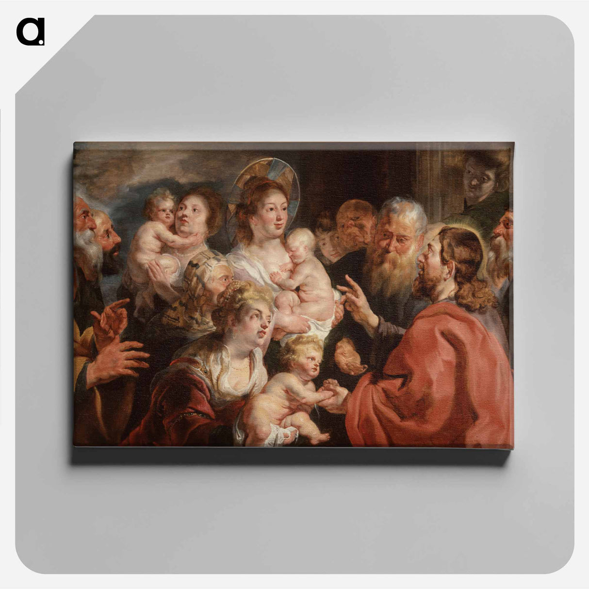 アートパネル-Suffer the Little Children to Come Unto Me
 - セントルイス美術館 Canvas.