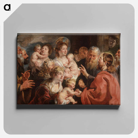 アートパネル-Suffer the Little Children to Come Unto Me
 - セントルイス美術館 Canvas.