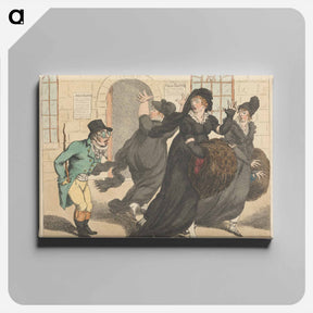 アートパネル-The Little Green Man or the Bath Bugabo, or the Widows Terror
 - イェール大学アートギャラリー Canvas.