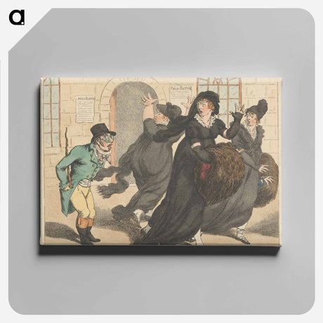 アートパネル-The Little Green Man or the Bath Bugabo, or the Widows Terror
 - イェール大学アートギャラリー Canvas.