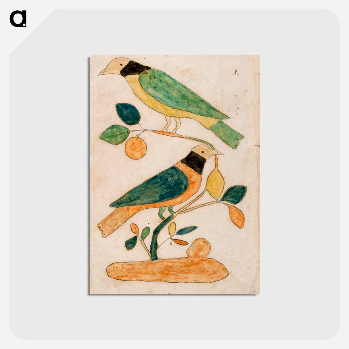 アートポストカード-Two Birds
 - バーンズ・コレクション Postcard.