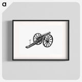 アートポスター-Cannon from Germany and France
 - 大英図書館 Poster.