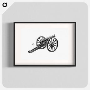 アートポスター-Cannon from Germany and France
 - 大英図書館 Poster.