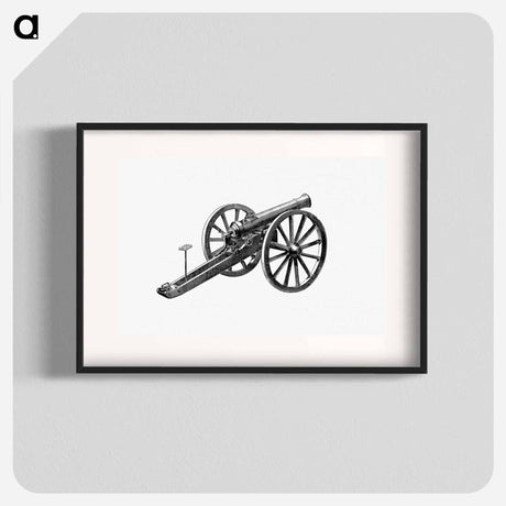 アートポスター-Cannon from Germany and France
 - 大英図書館 Poster.