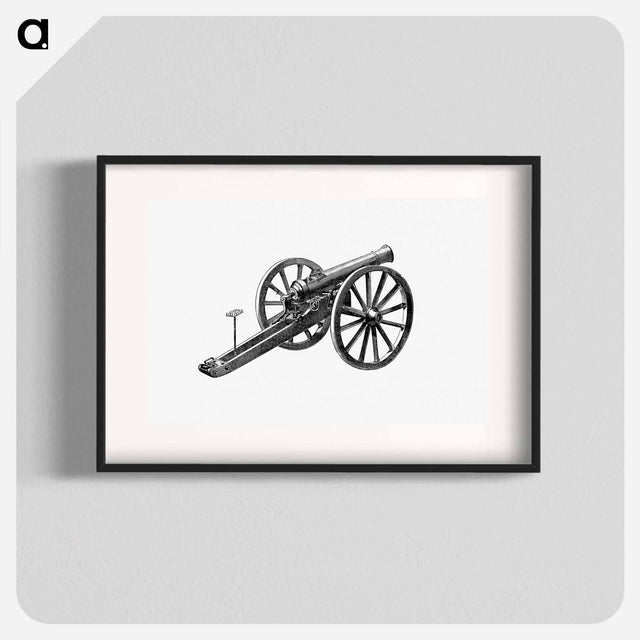 アートポスター-Cannon from Germany and France
 - 大英図書館 Poster.