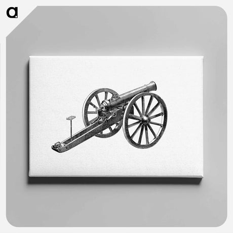 アートパネル-Cannon from Germany and France
 - 大英図書館 Canvas.