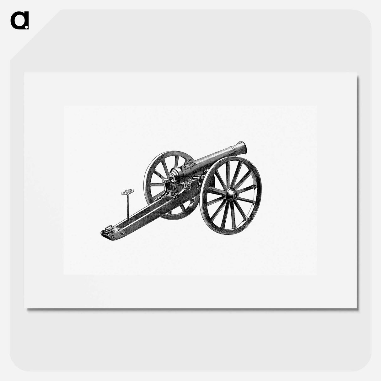 アートポスター-Cannon from Germany and France
 - 大英図書館 Poster.