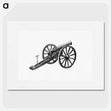 アートポスター-Cannon from Germany and France
 - 大英図書館 Poster.