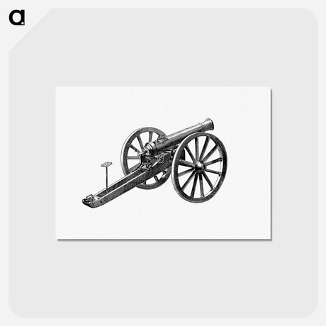 アートポストカード-Cannon from Germany and France
 - 大英図書館 Postcard.