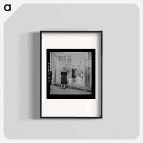 アートポスター-Window Shopping
 - ラッセル リー Poster.