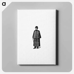 アートパネル-Gentleman Fashion From Cook's Handbook For London
 - 大英図書館 Canvas.